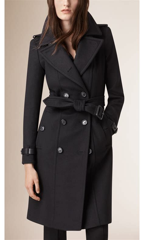 burberry black womens trench coat with patent leather trim|Burberry patent leather trench coat.